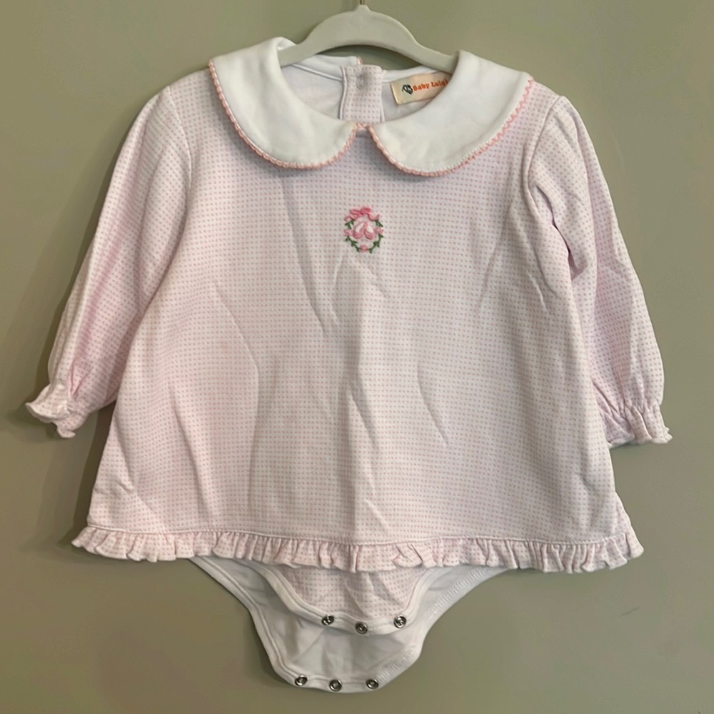 Baby Luigi knit dress bubble
